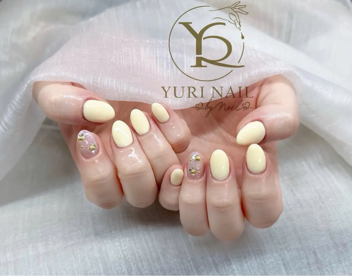ネイル オーロラネイル ブルー チークネイル フレンチネイル ジェルネイル ハンドネイル フットネイル ハンドケア YURI Nail Funabashiのネイルデザイン