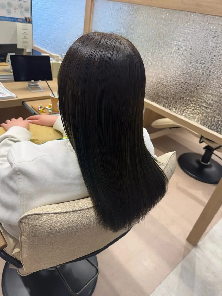 ロング カラー アッシュ ブリーチ 透明感カラー ブリーチなしカラー オレンジ カット ヘアカラー メンズカット¦パーマ 🌟yuzuka🌟のヘアスタイル