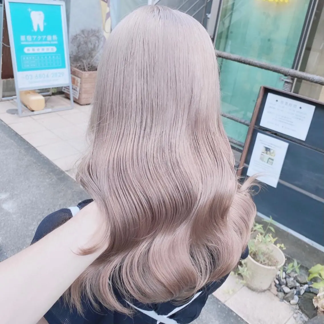 ロング カラー ヘアアレンジ メンズ キッズ マツエク・マツパ ブリーチの髪様 MASATOのヘアスタイル