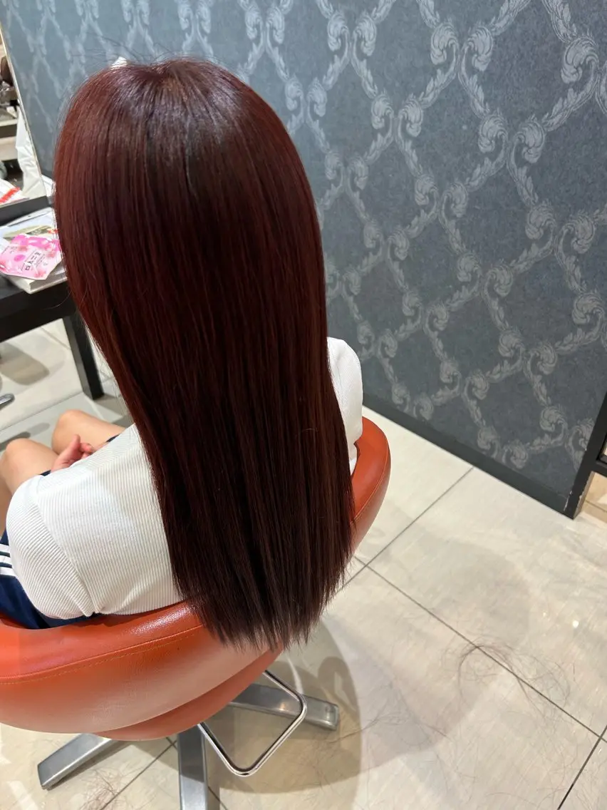 ロング 横田 まおのヘアスタイル