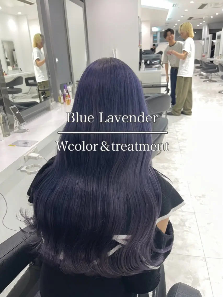 ロング カラー 💜RIO/韓国風 寒色・暖色カラー💜のヘアスタイル
