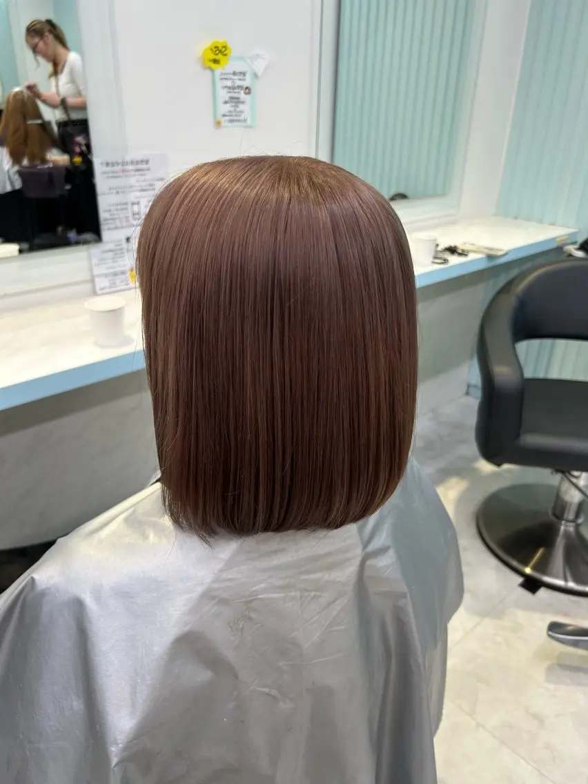 カラー ヘアカラー トリートメント うる艶モテ髪🪄⭐︎ 💗Manaka💗のヘアスタイル