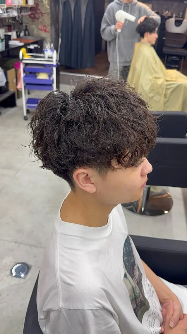 【カットモデル大募集‼️】シャドウパーマ✨今1番流行のスタイル✨の写真