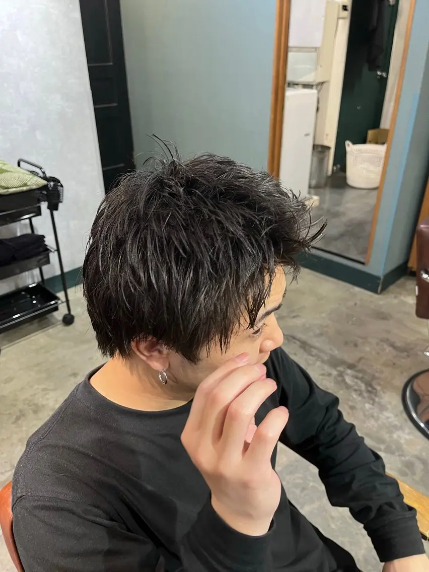 カラー メンズ 🍒艶髪カラー🍒 青木 瞳のヘアスタイル