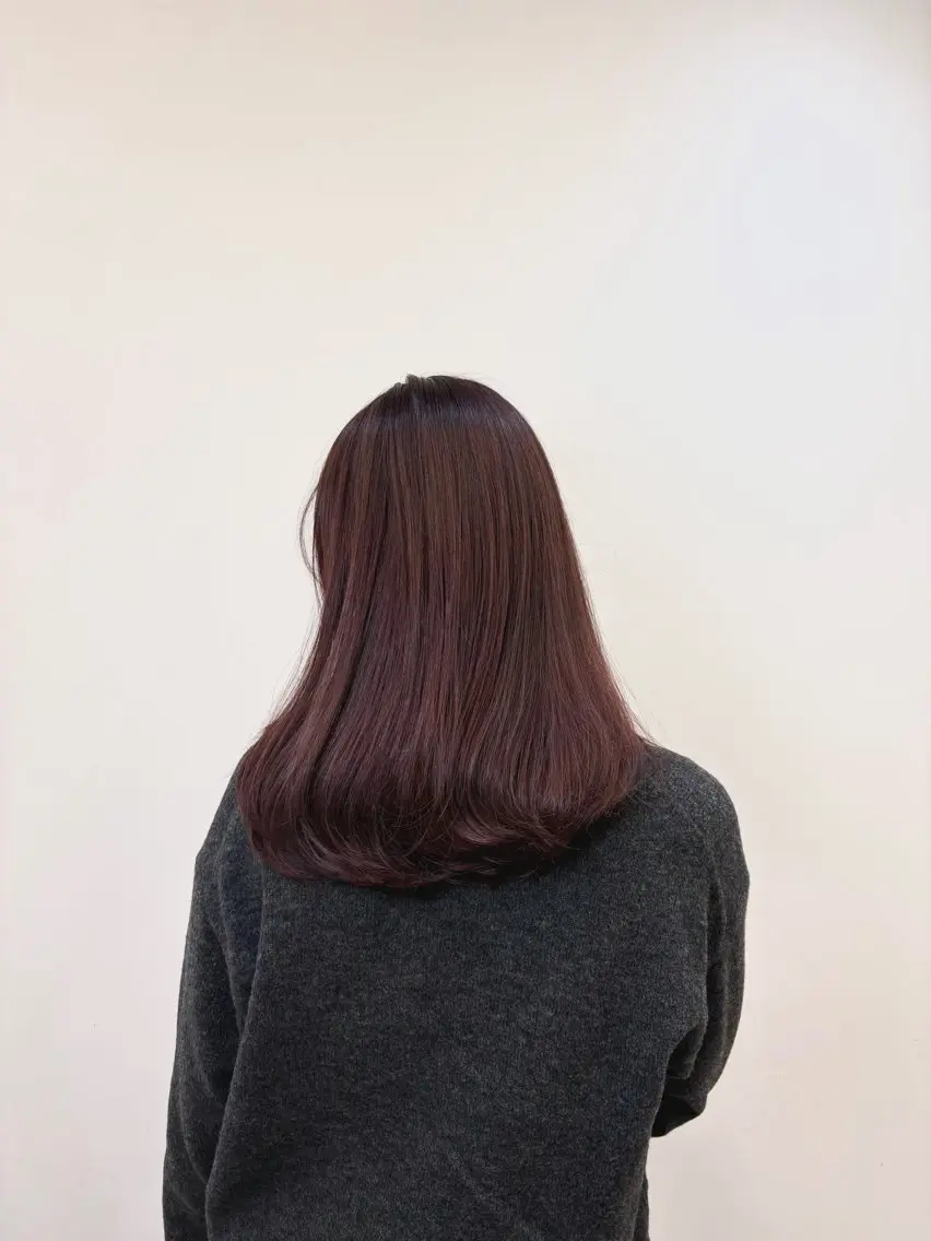 セミロング カラー ひ な た⌇ elto 四条烏丸のヘアスタイル