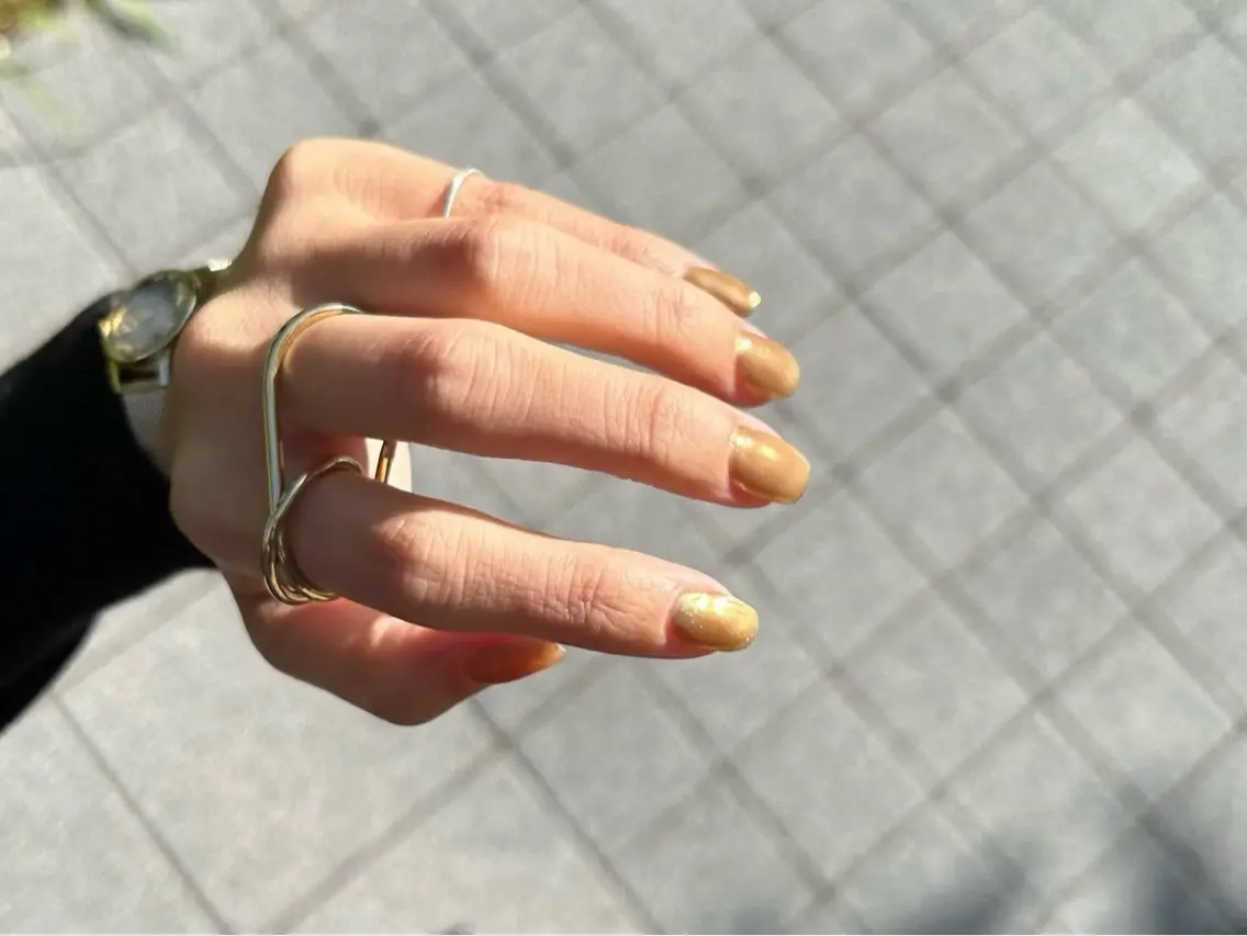 ネイル ミラーネイル Lofinails ちひろのネイルデザイン