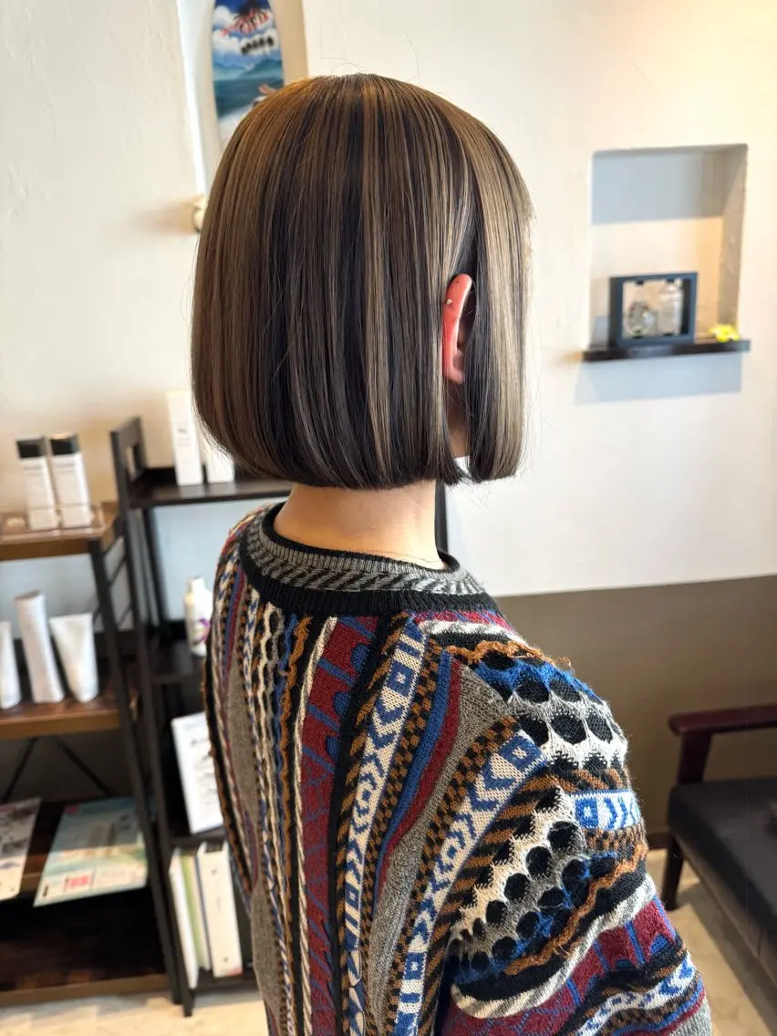 ショート カラー 坂井田 浩樹のヘアスタイル