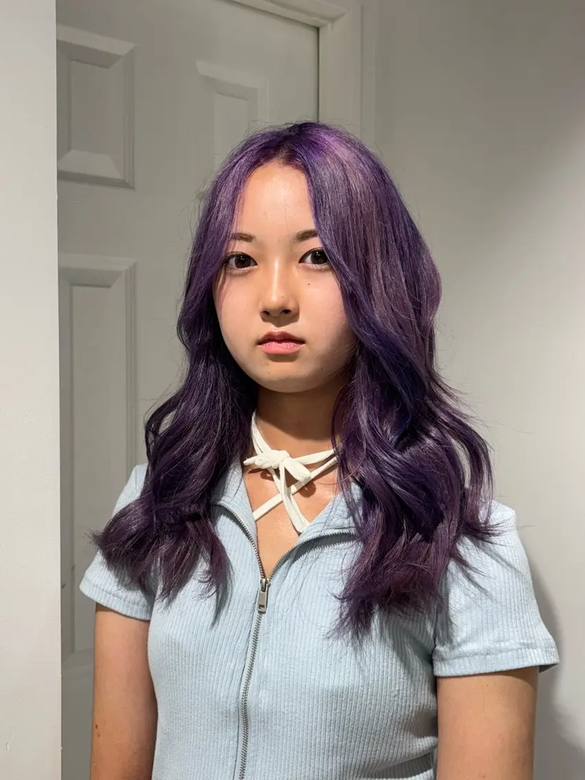 カラー ブリーチ ケアブリーチ デザインカラー ダブルカラー イヤリングカラー 酸性ストレート /ハイトーン/つばさのヘアスタイル