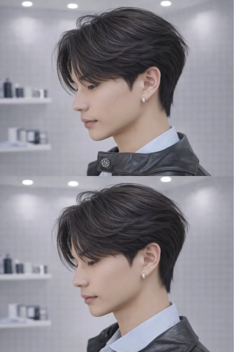 メンズ カット 縮毛矯正 メンズ縮毛矯正指名 No.1KAI🥰のヘアスタイル