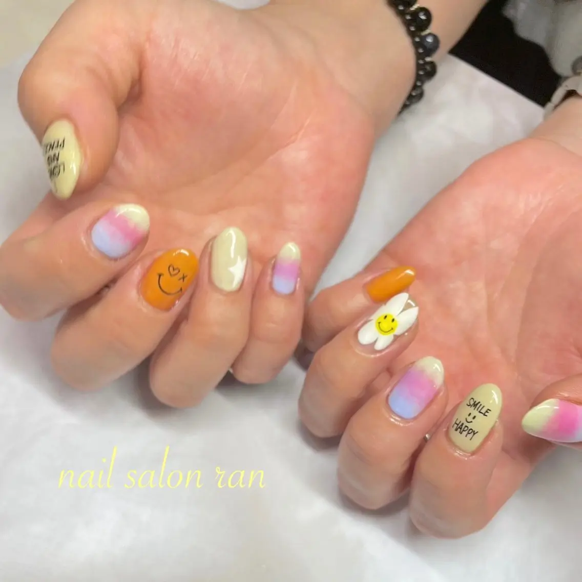ネイル ハンドネイル ハンドケア nailsalon ranのネイルデザイン