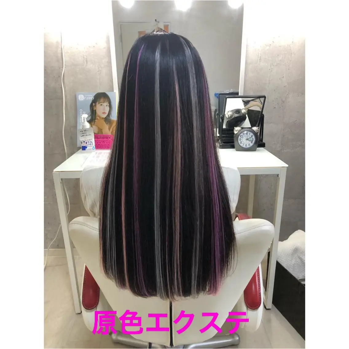ロング エクステ 🌸ドレスアップ 心斎橋店🌸のヘアスタイル