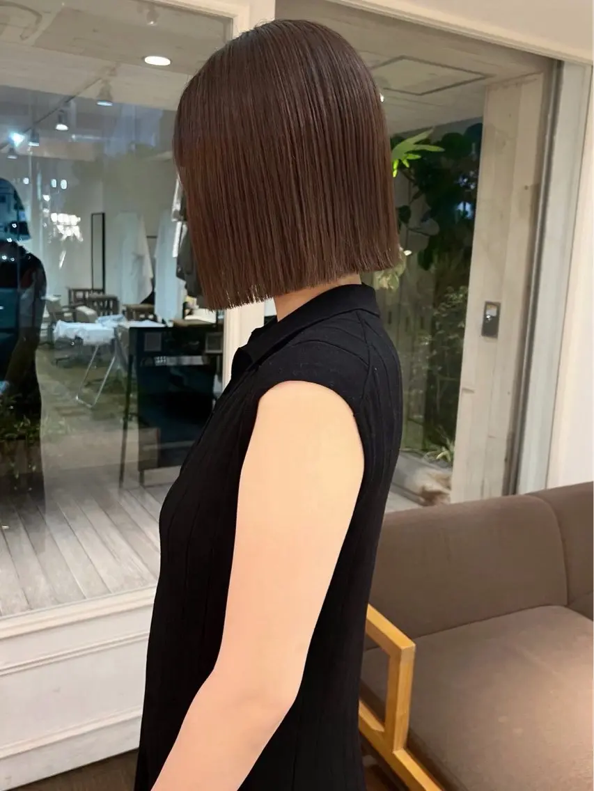 カラー ナック梅田店 毛利 愛リタッチカラー募集のヘアスタイル