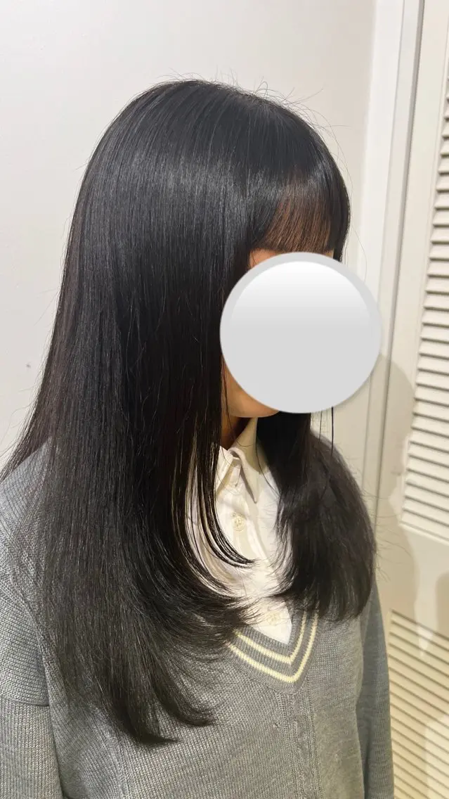 ロング カラー グレージュ オリーブグレージュ オリーブグレー adorable ︎🫧水澤真子のヘアスタイル