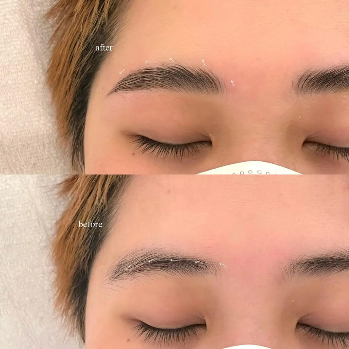 アイブロウ ハリウッドブロウリフト 吉祥寺kasumi 🌛eye/browのマツエク・マツパデザイン