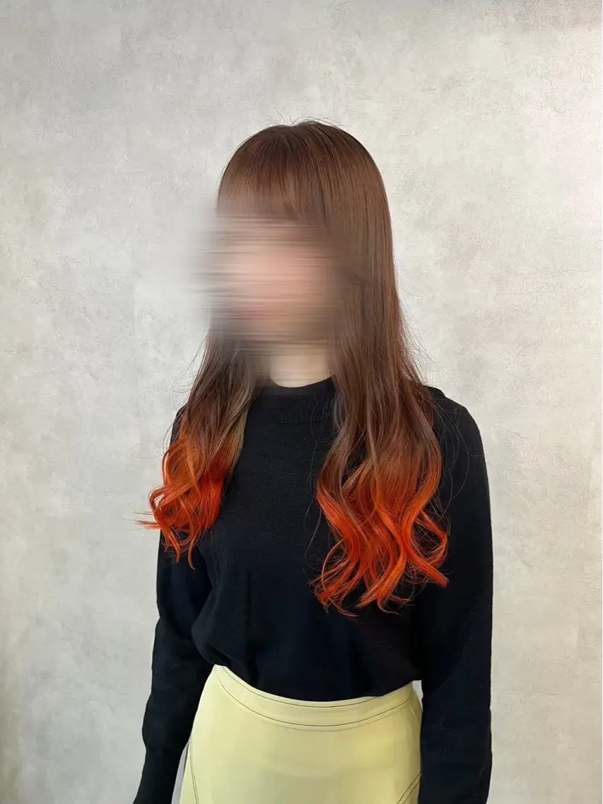 カラー ハイトーン🪄 レイヤー🍒ここみのヘアスタイル