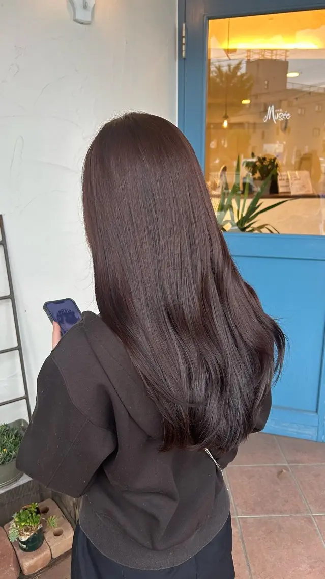 ロング カラー 時森 咲良のヘアスタイル
