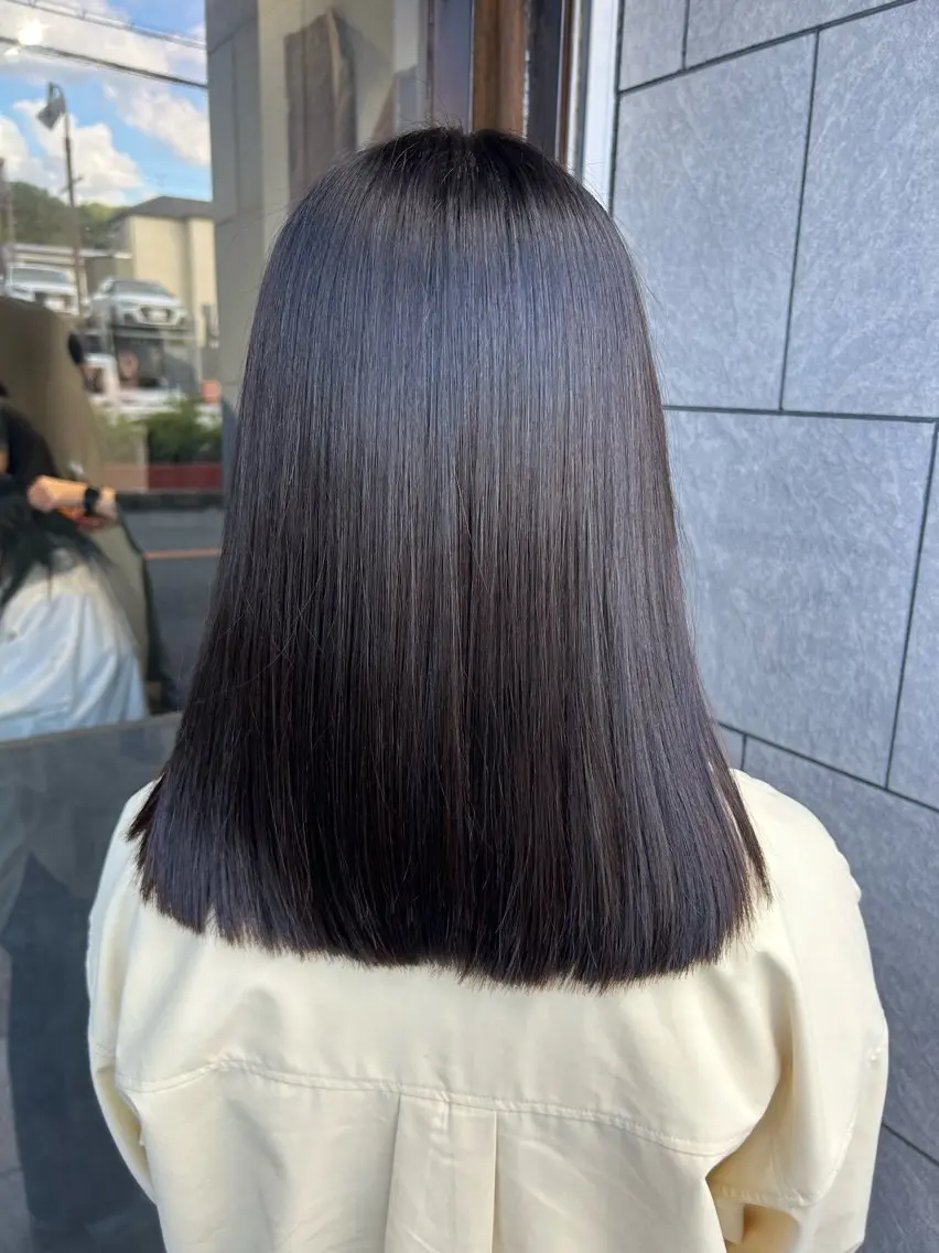 ミディアム 【髪質改善】 むかいみきのヘアスタイル