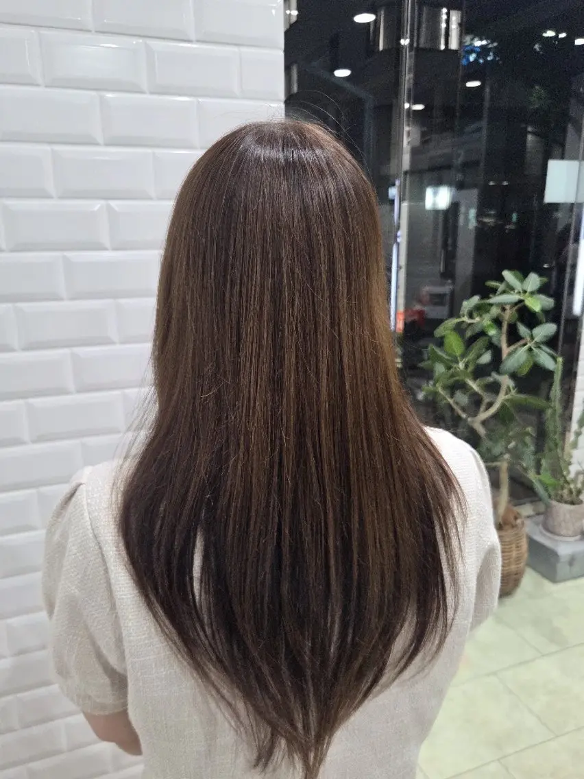 ロング カラー 長谷川 佳吾のヘアスタイル