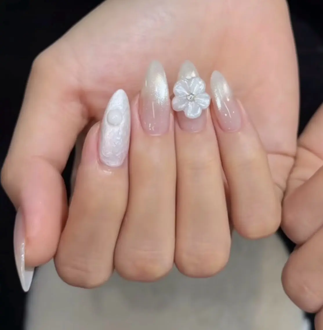 ネイル アートネイル チークネイル フットネイル フレンチネイル グラデーション ハンドネイル Ribbonnail salonのネイルデザイン