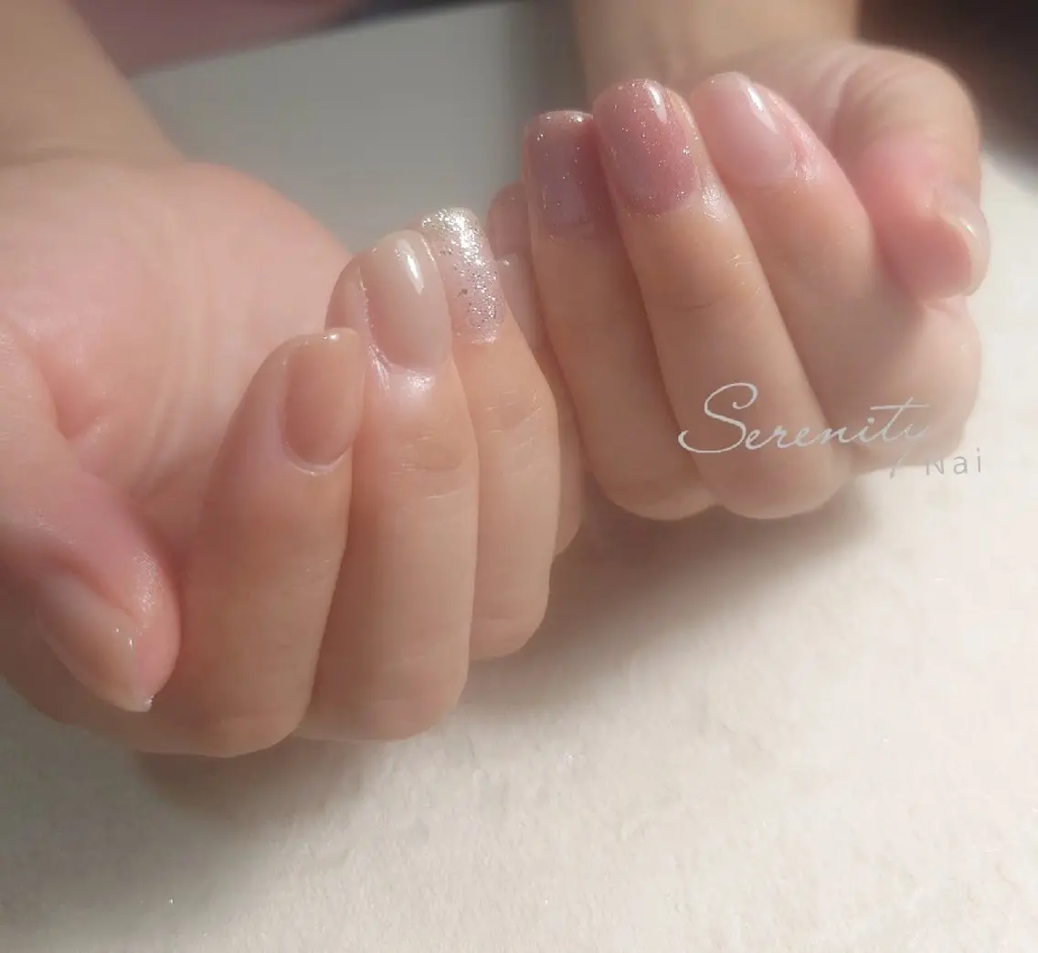 ネイル マグネットネイル ハンドネイル nail serenityのネイルデザイン
