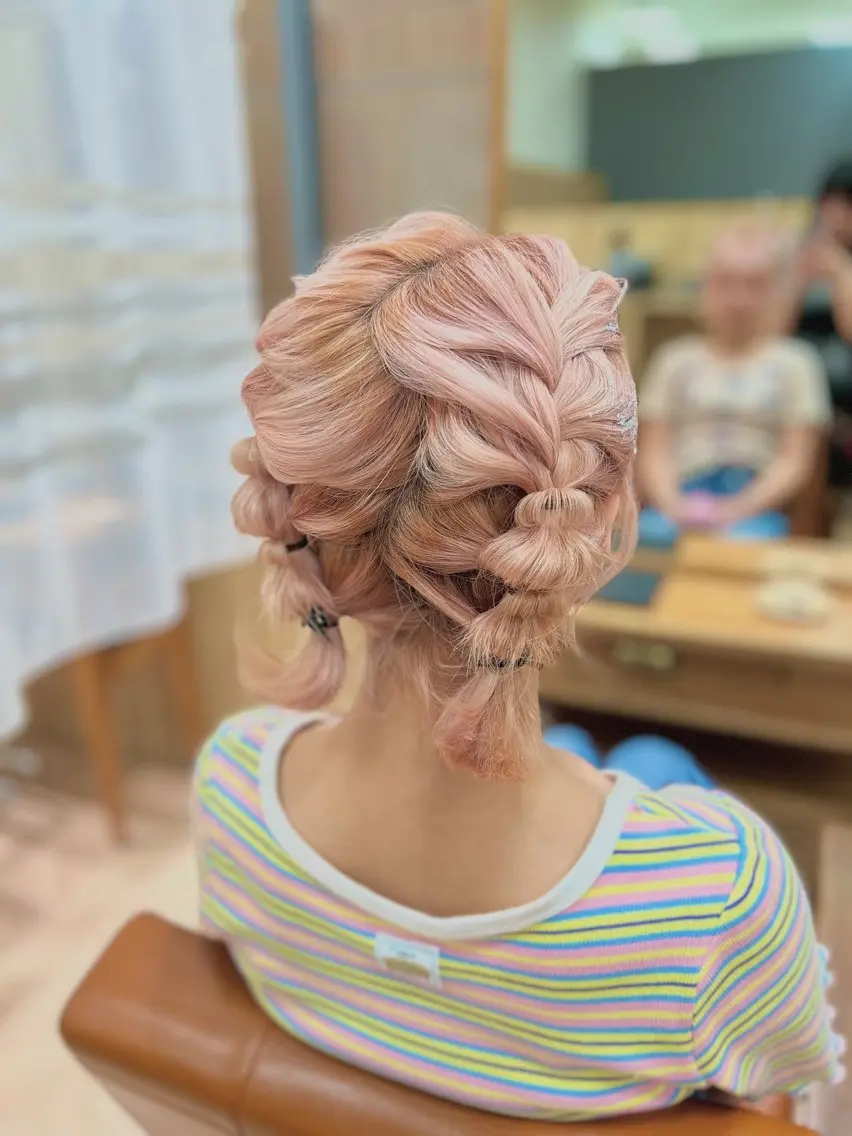 ヘアアレンジ HINA /ボブ /ヘアセットのヘアスタイル