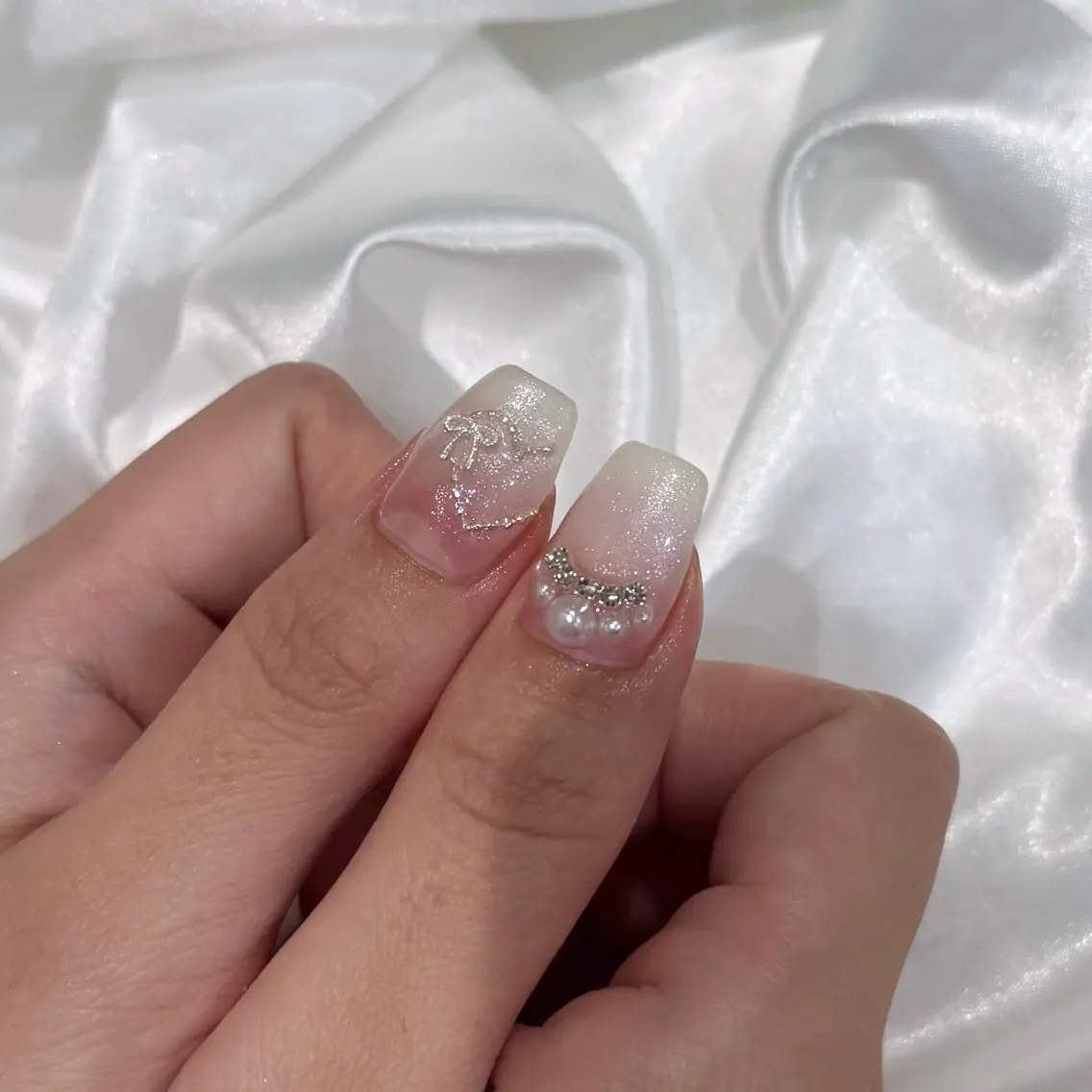 ~3回目の方はこちらから👇パラジェル使用🫧シンプルデザインネイル オフ代+500円の写真