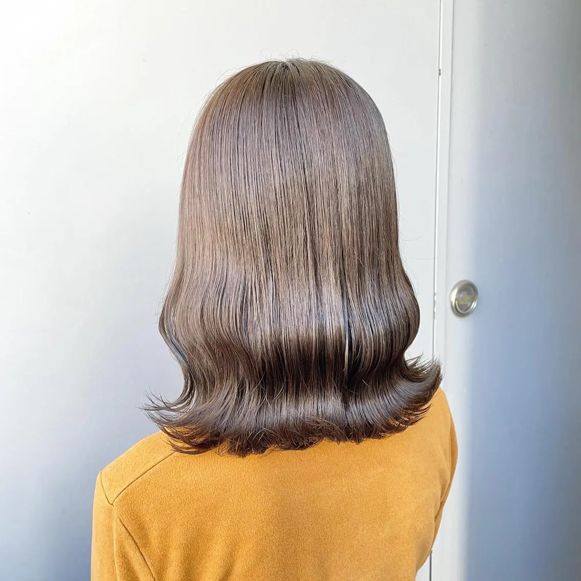 ミディアム カラー ヘアカラー トリートメント ヘアセット 赤み消しカラー 🍀JUNKIのヘアスタイル