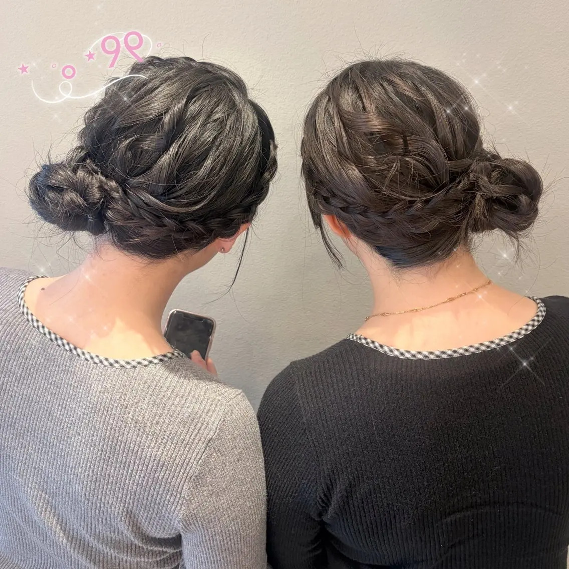 ヘアアレンジ ヘアセット 顔周り/ガーリー /ヘアメ/あつはのヘアスタイル