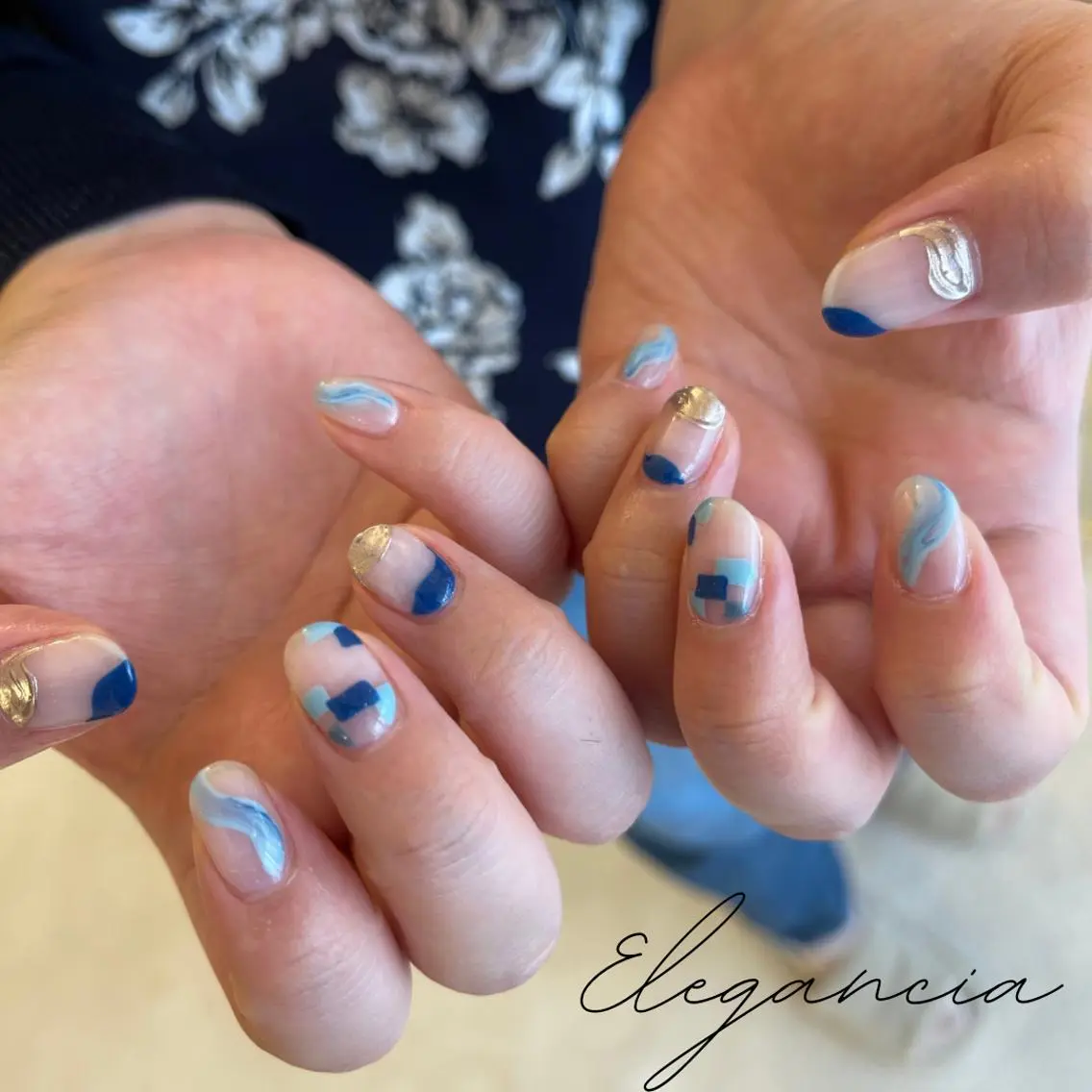カラー ネイル ハンドネイル Elegancia. Hiromiのネイルデザイン