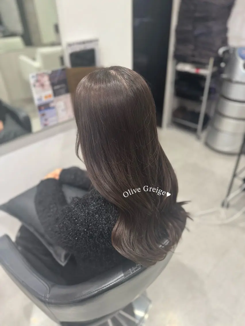 ロング カラー ヘアカラー トリートメント 🤍たむら みなみ 銀座🤍のヘアスタイル