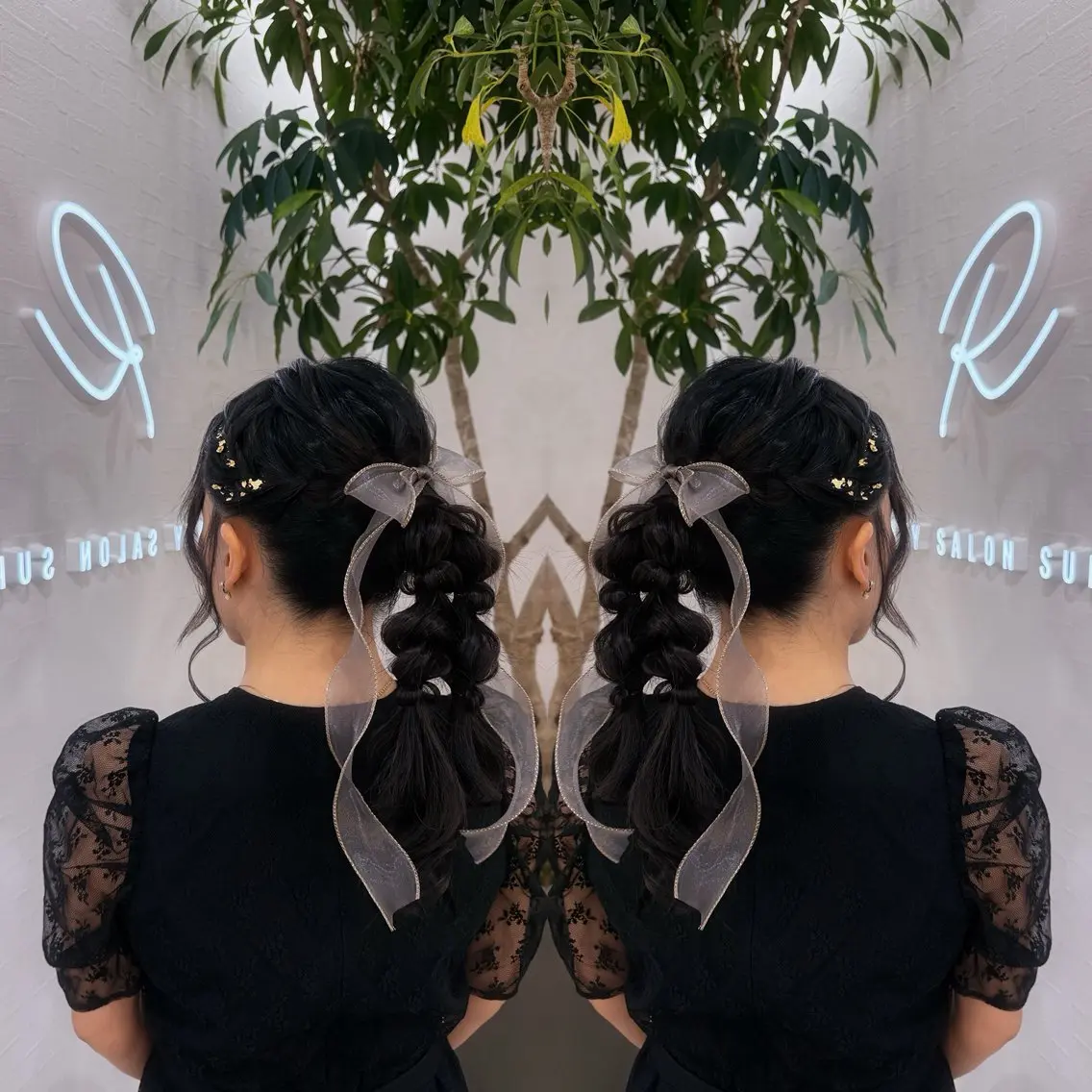 ヘアアレンジ ヘアセット 🤍AIRA🤍のヘアスタイル