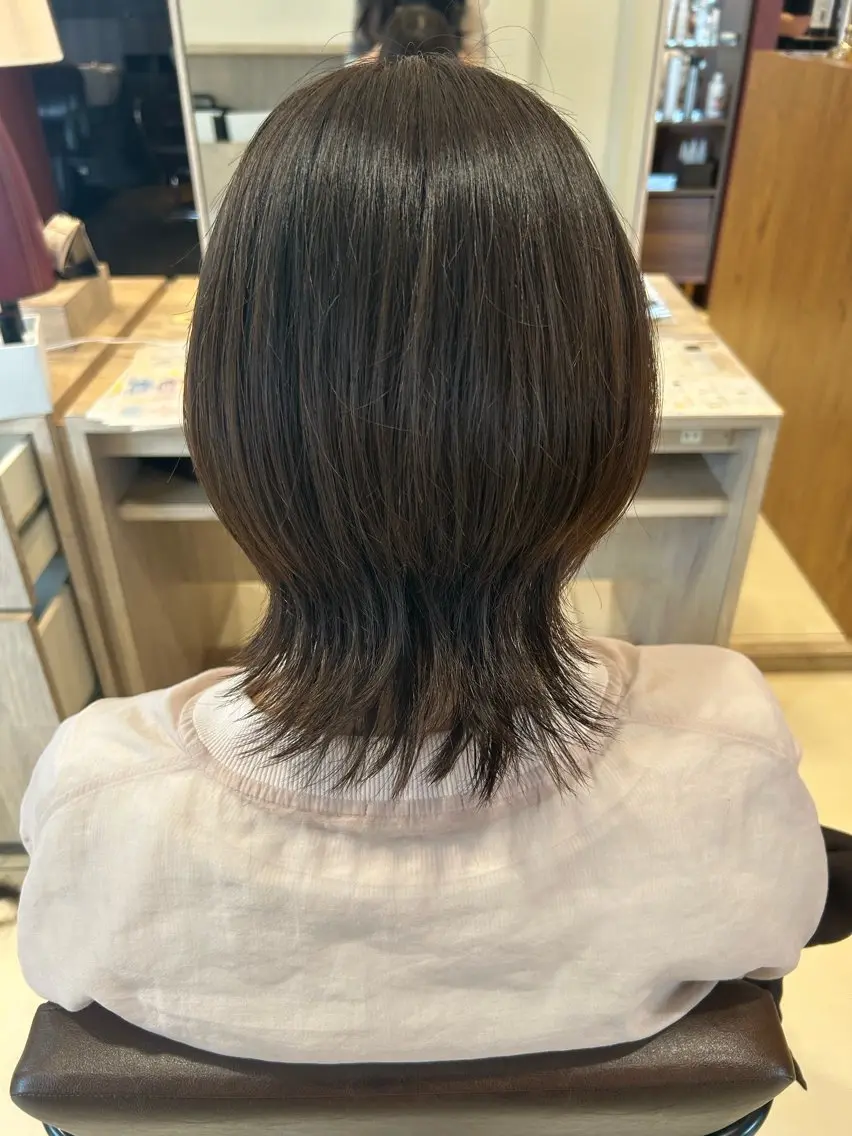 🦋カット（最終受付-21:00）今月限定で時間外営業行っております！の写真