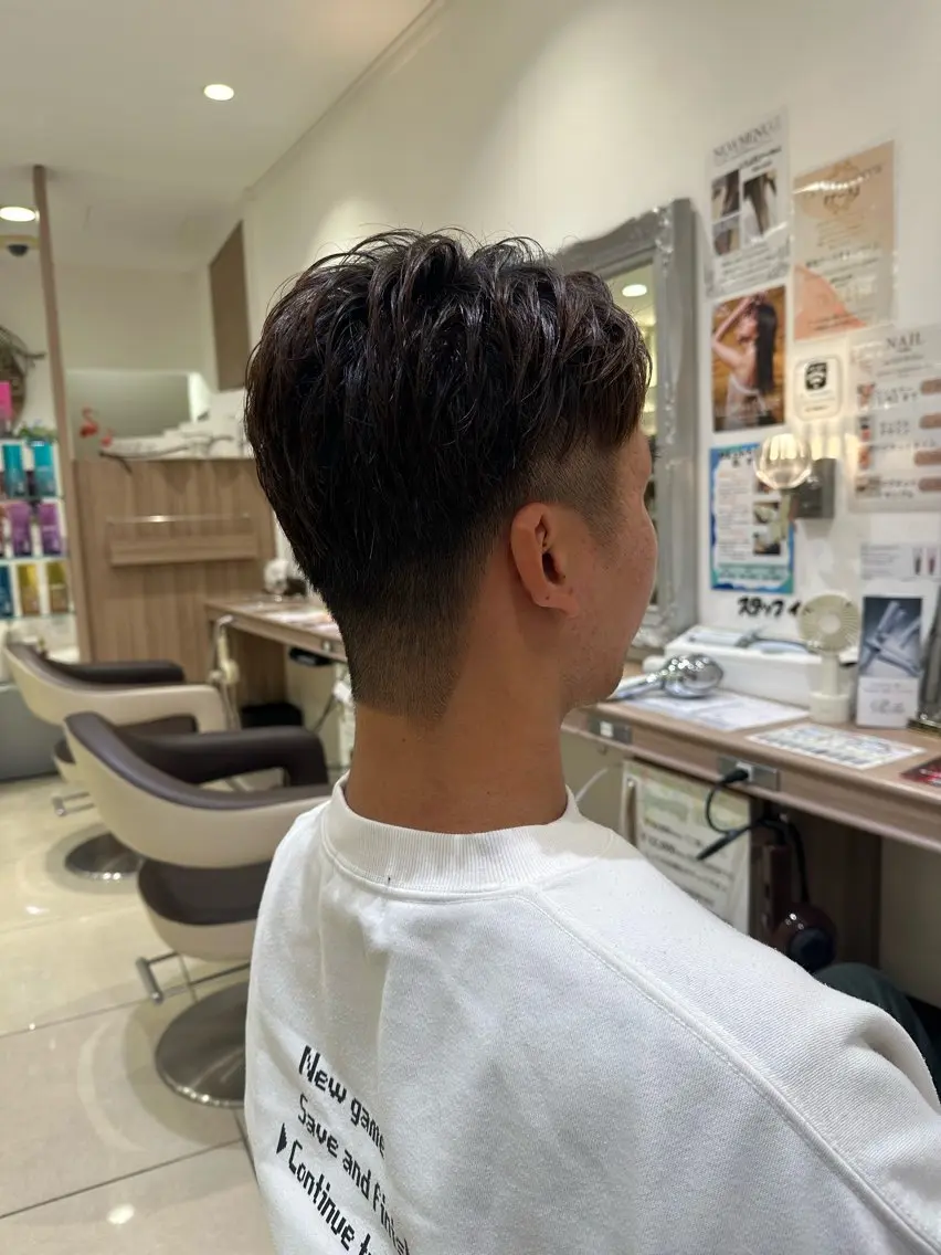 【メンズ限定】カット+白髪染めカラー🤎の写真