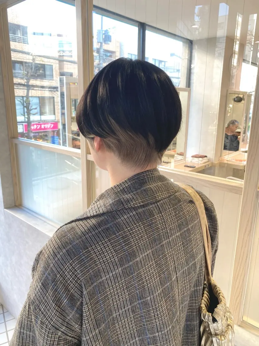 ショート カット ヘアカラー トリートメント 低ダメージ施術/ 🐮牛木 史裕🐮のヘアスタイル