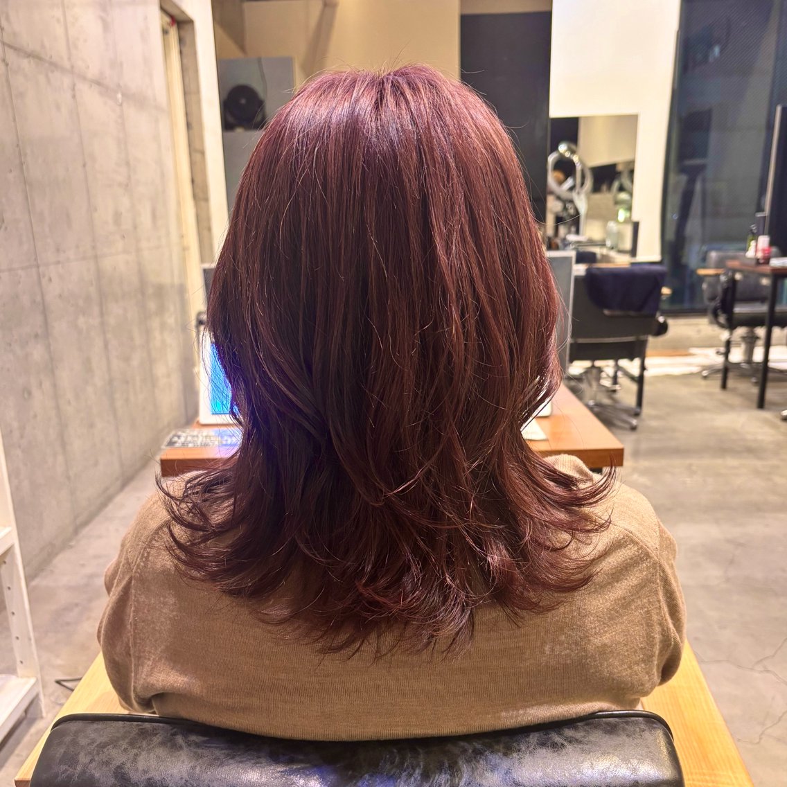 ミディアム カット ヘアカラー トリートメント 練習モデル大募集！ 遠山麻帆のヘアスタイル