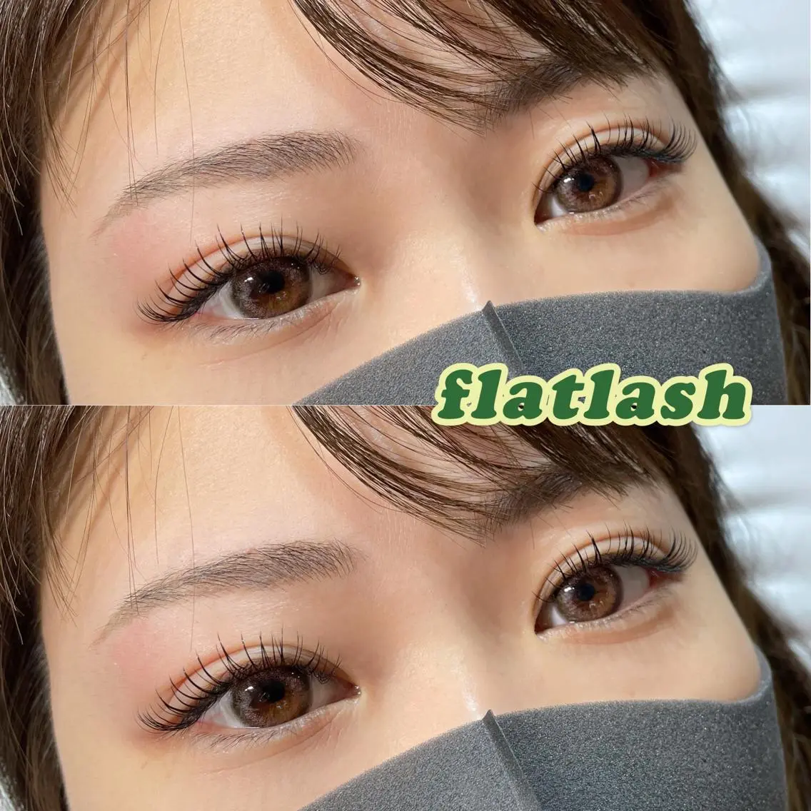 マツエク・マツパ フラットラッシュ 福島LA BEL HARUHIのマツエク・マツパデザイン