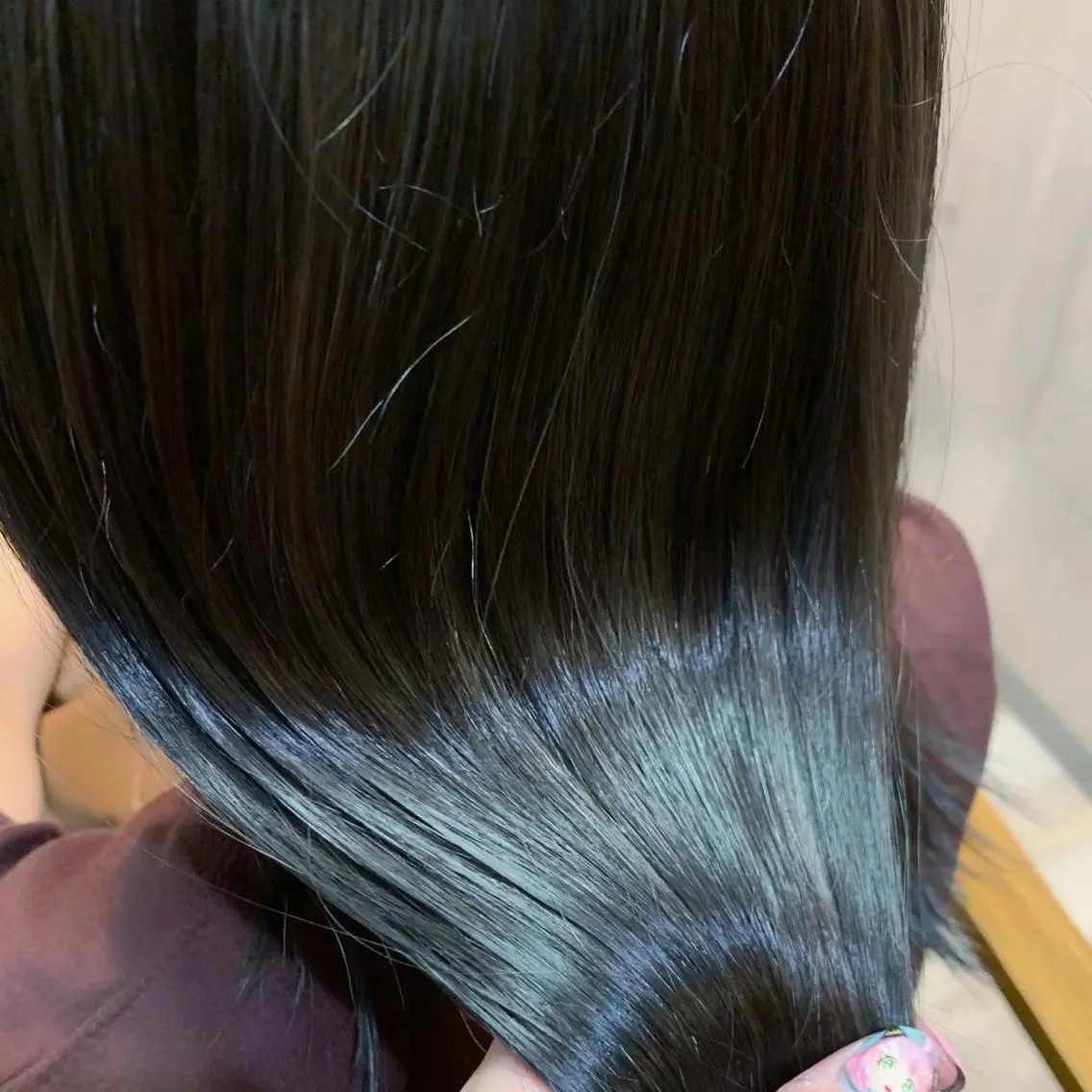 ミディアム アッシュ 浅草個室/髪質改善 🫧ちえ🫧のヘアスタイル