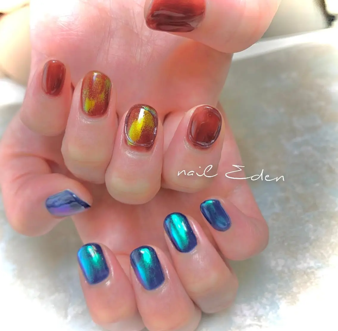 ネイル 持ち込み Eden ♾️のネイルデザイン