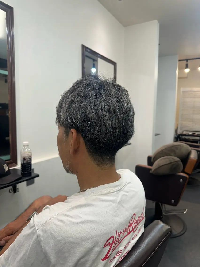 メンズ マッシュ MOMO 💕💕のヘアスタイル