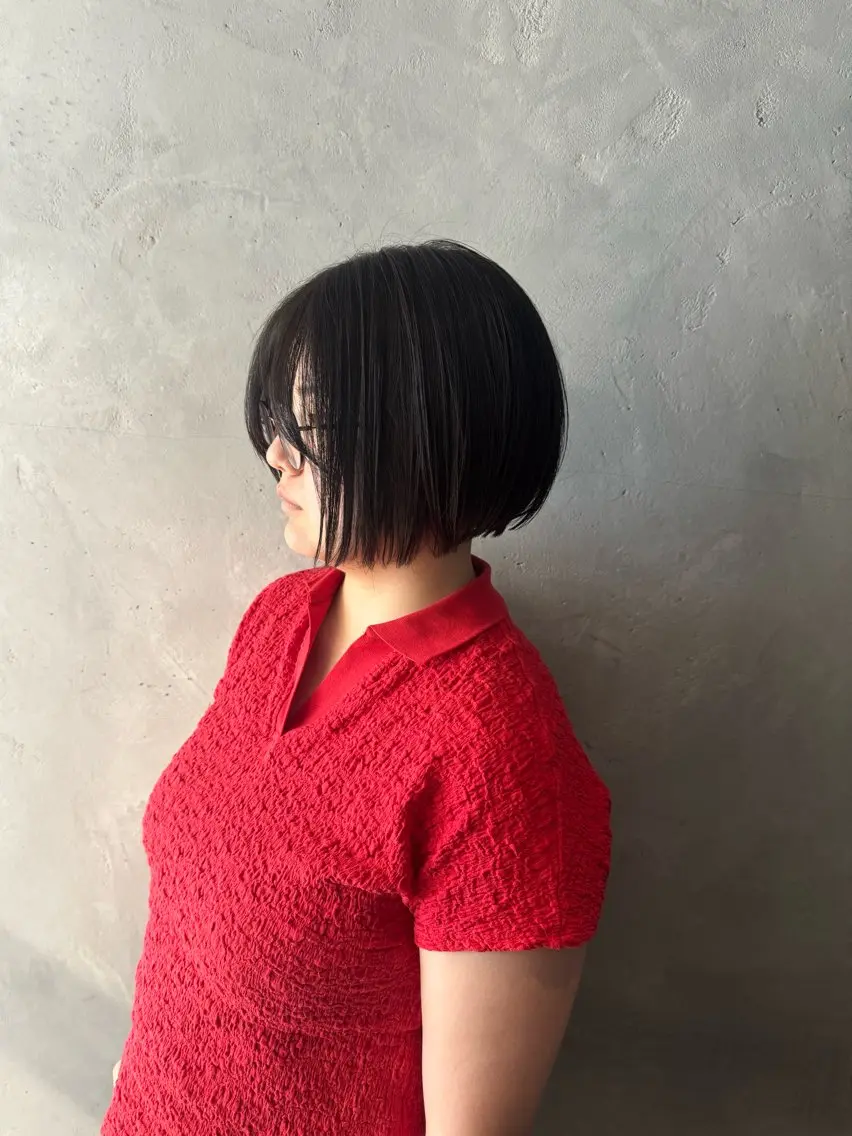 ショート くせ毛 🩵MAI🩵 レイヤーカットのヘアスタイル