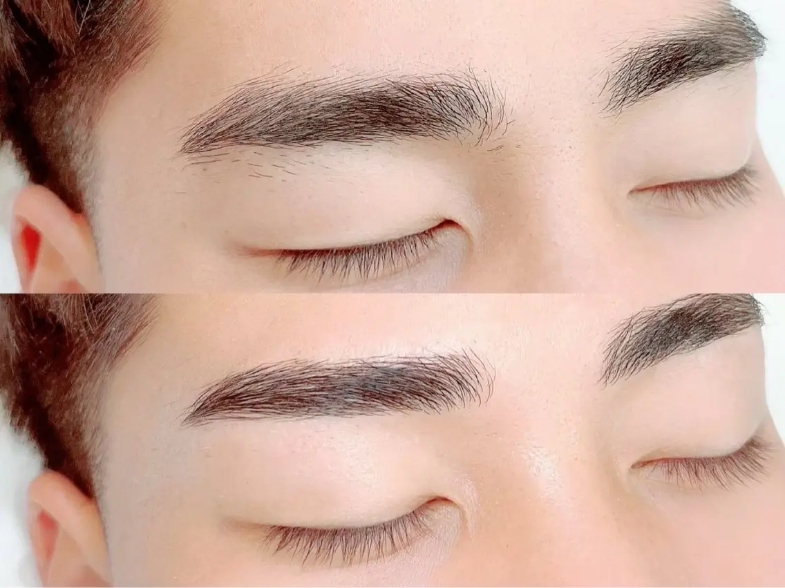 メンズ アイブロウ アイサロン WHITE EYEのマツエク・マツパデザイン