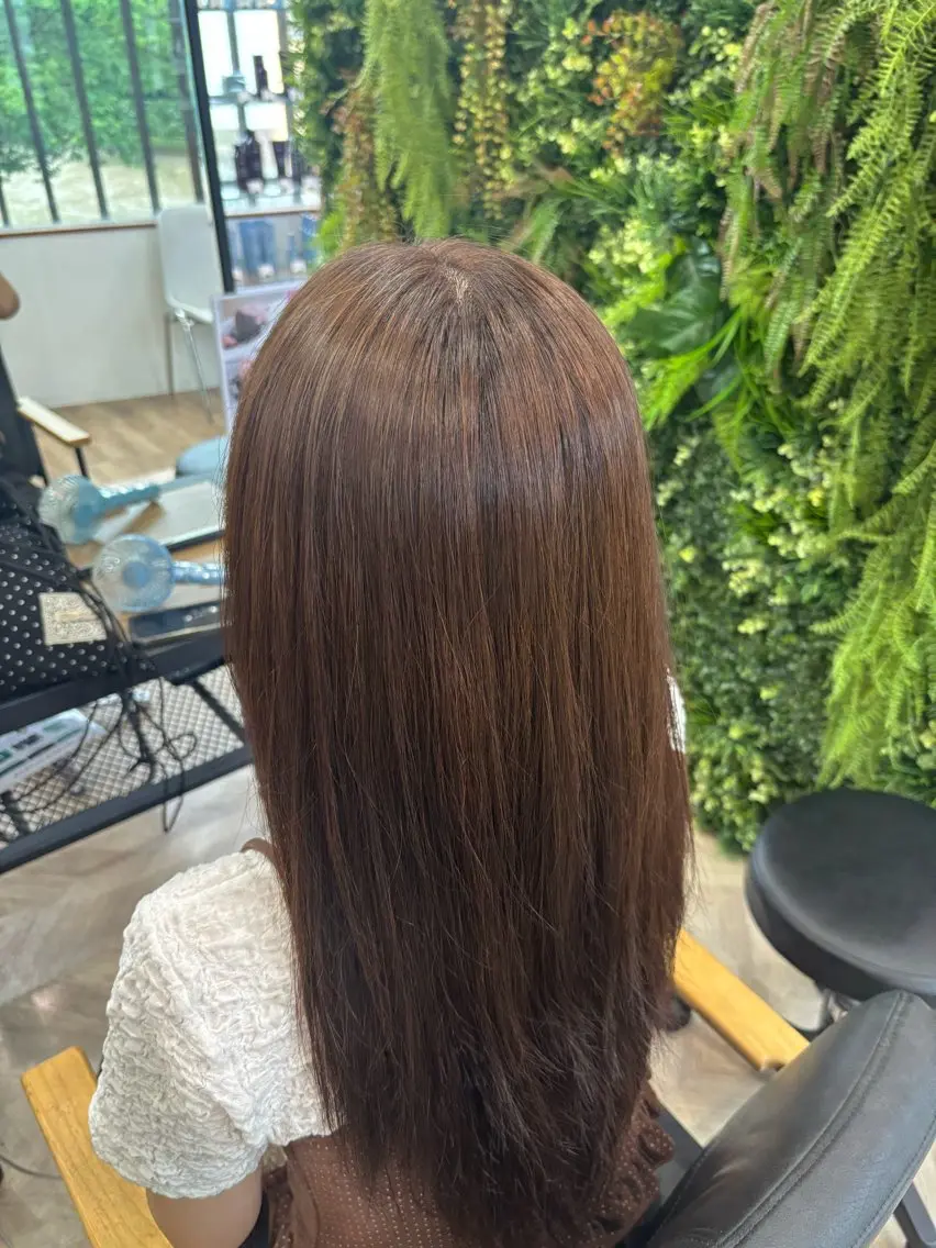 ヘアカラー 江原 帆香のヘアスタイル