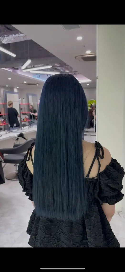 ロング カラー ヘアカラー 野口 楓華のヘアスタイル
