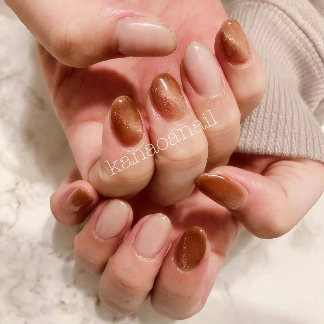 ネイル 地爪育成💅 kanaoanailのネイルデザイン