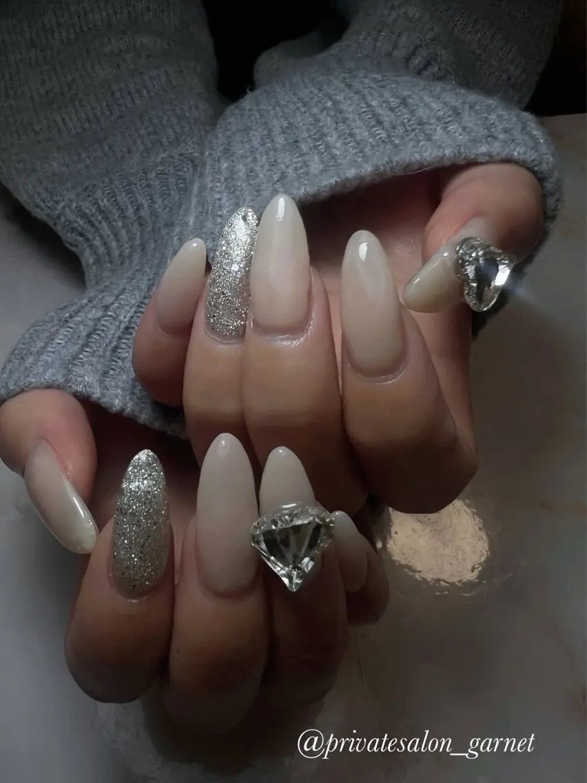 ネイル ワンホンネイル Garnet nailのネイルデザイン