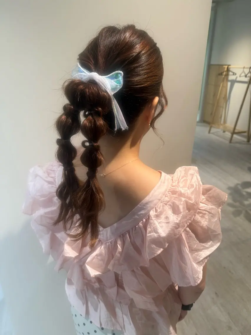 ロング ヘアセット Connect Rumiのヘアスタイル