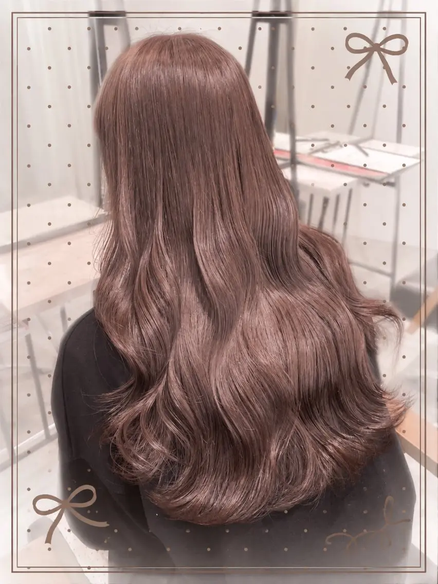 カラー ベージュカラー ブラウンカラー 透明感カラー ダブルカラー ピンクカラー ヘアカラー トリートメント Azu🎀/マツエク 🍒/パーマ🖤のヘアスタイル