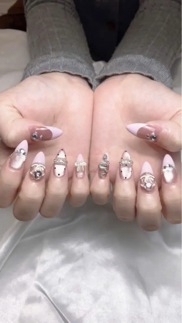 ネイル ハンドネイル REI nail研修のネイルデザイン