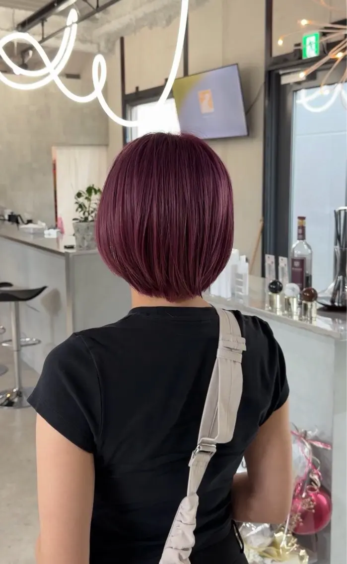カラー ブリーチ 西川 斗真のヘアスタイル