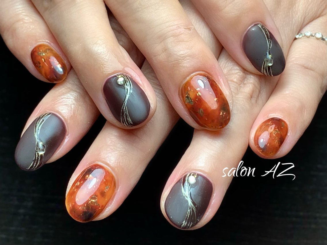 ネイル オフィスネイル ハンドネイル salon AZのネイルデザイン